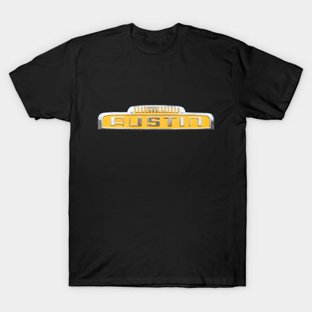 Austin classic 1950s commercial vehicle logo T-Shirt by soitwouldseem